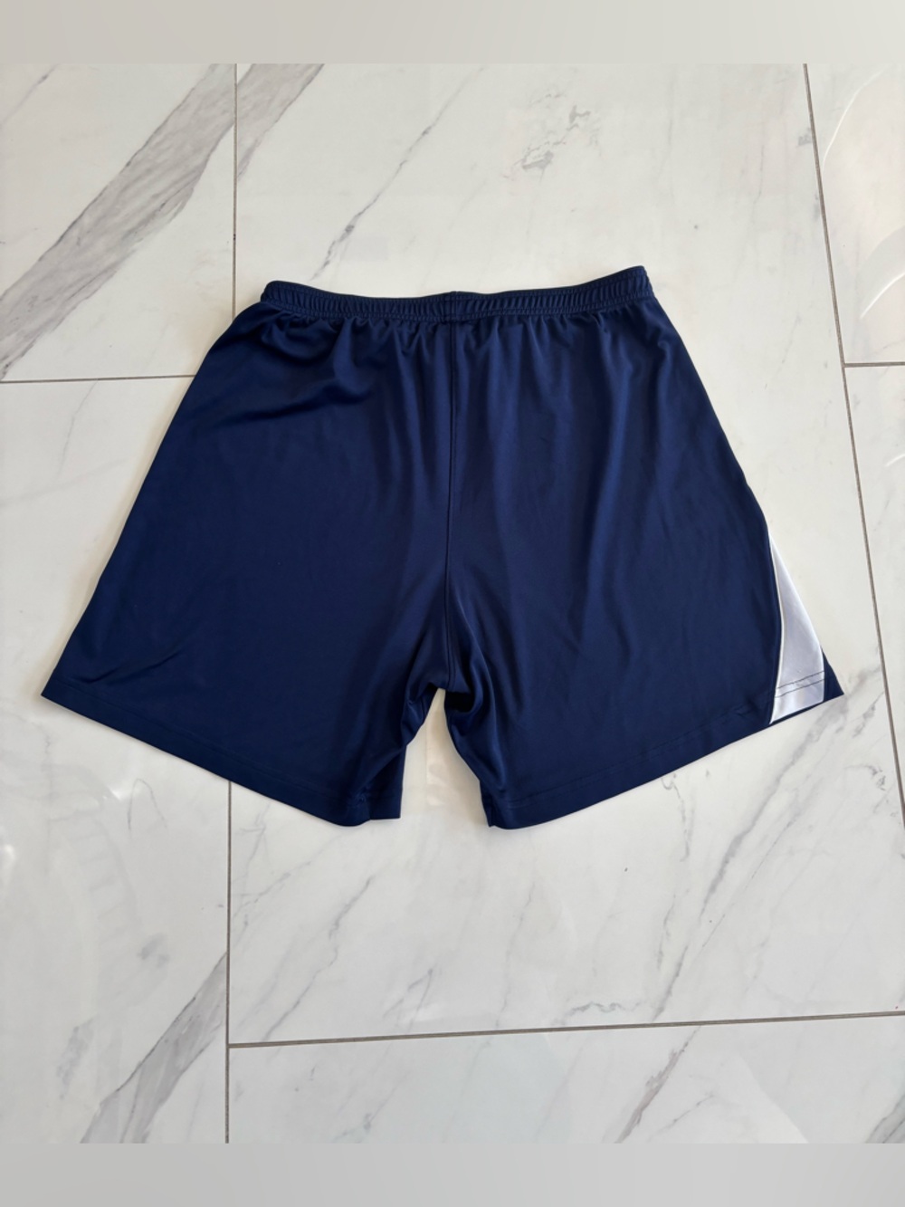 Under Armour Navy Blue Performance Shorts with White Accent and logo - Picture 5 of 8